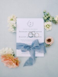 Wedding Invitation Timeline - heatherpaperie
