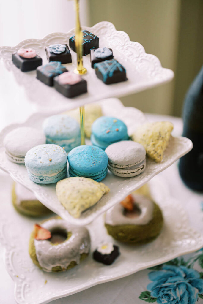 Wedding dessert display