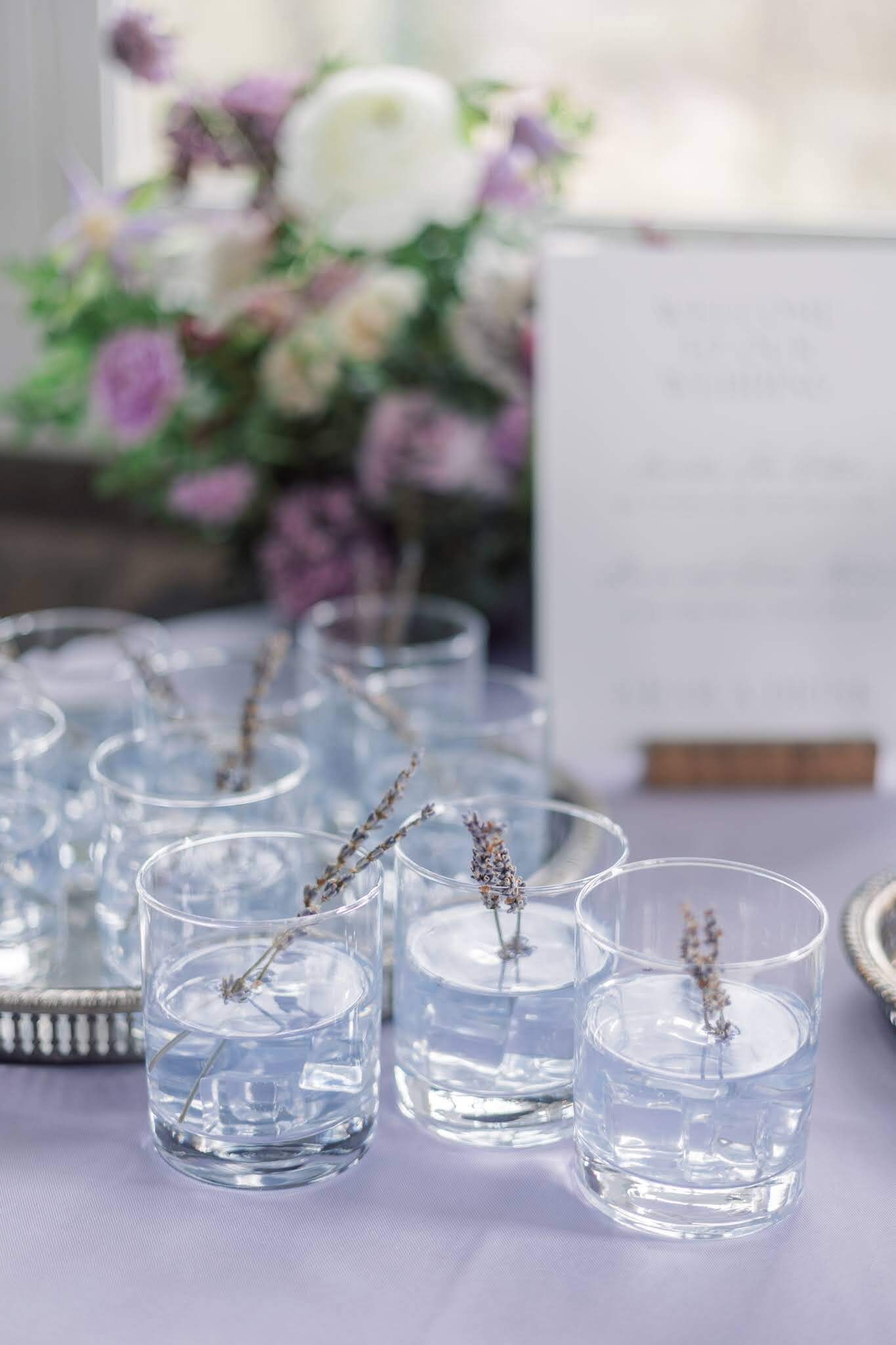 Lavender signature drink