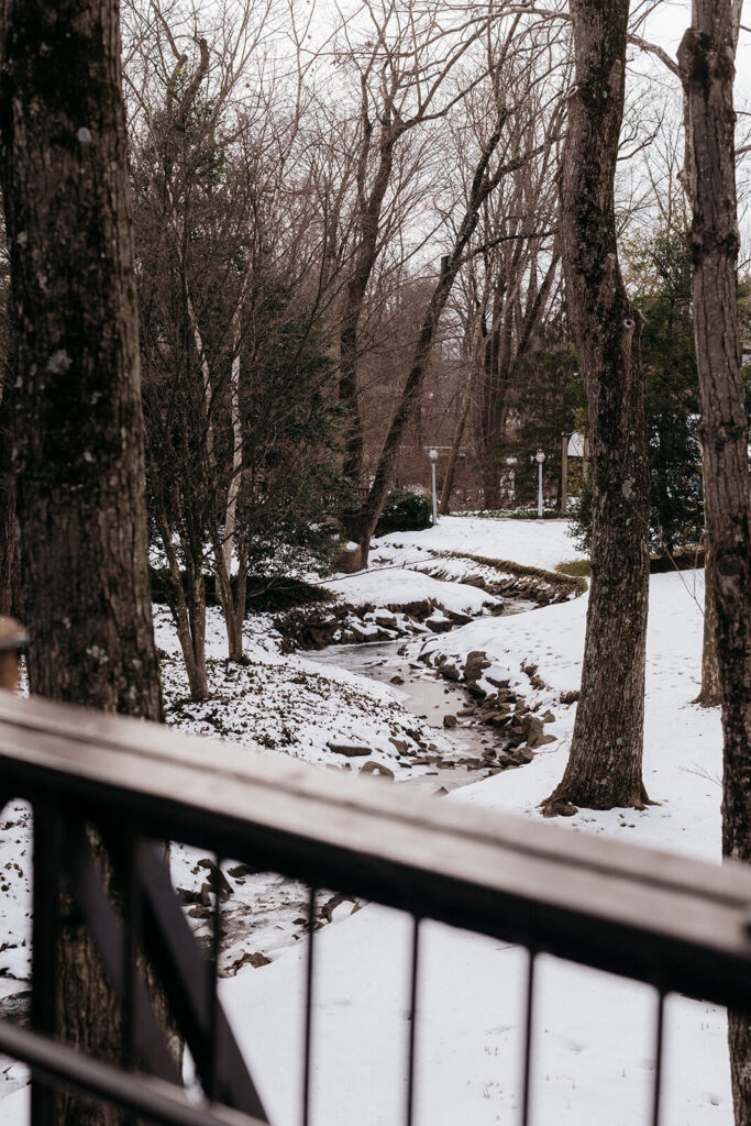 Winter at Pomme Radnor