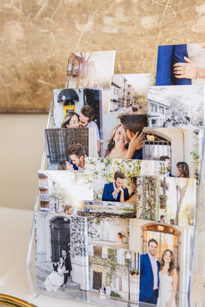 Wedding postcards for a postcard guestbook